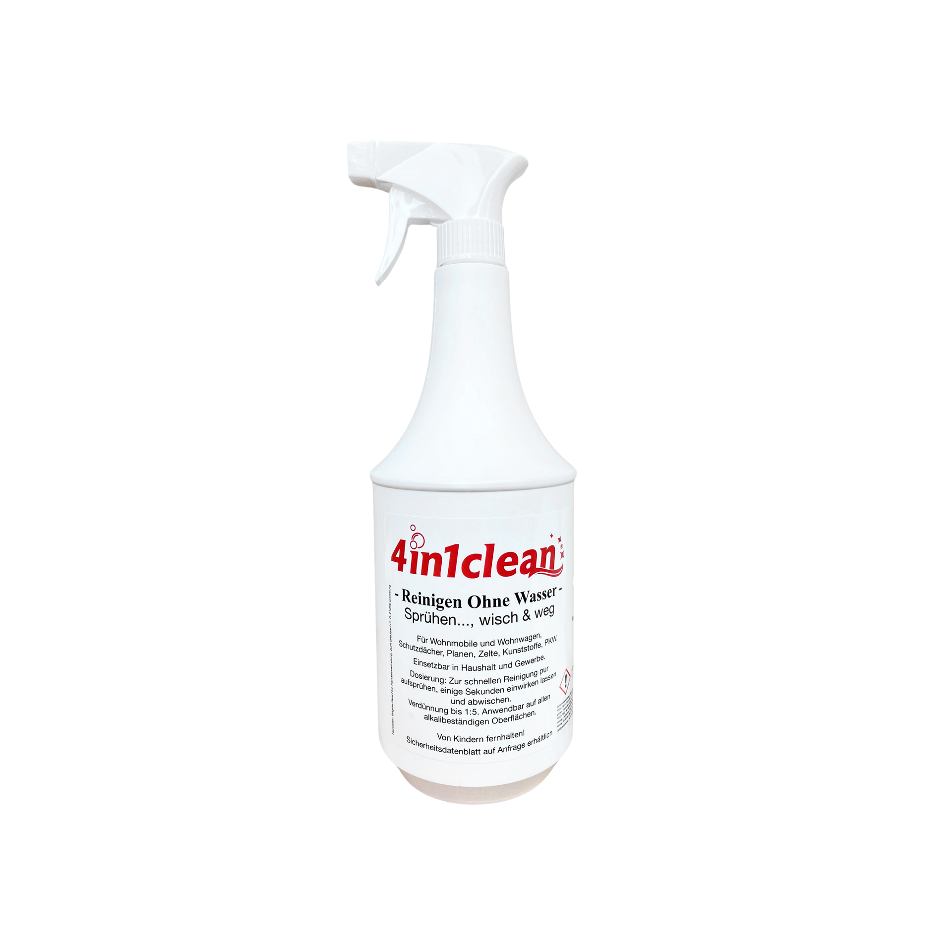 zelt reinigungsmittel 4in1clean – 1000ml – 4in1clean.at